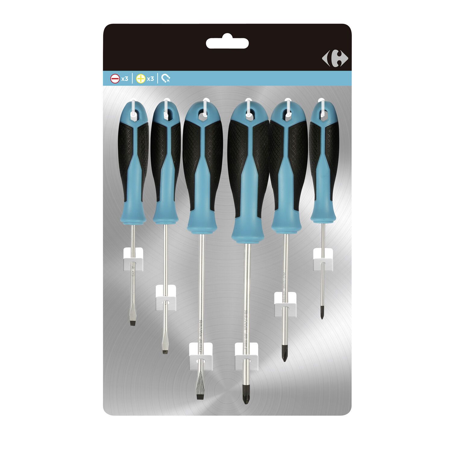 Set tournevis x6 CARREFOUR