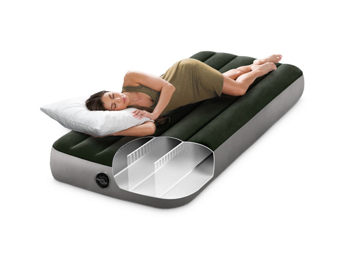 Intex Matelas Downy Ft 64760 1 Pl Gonfleur Pied