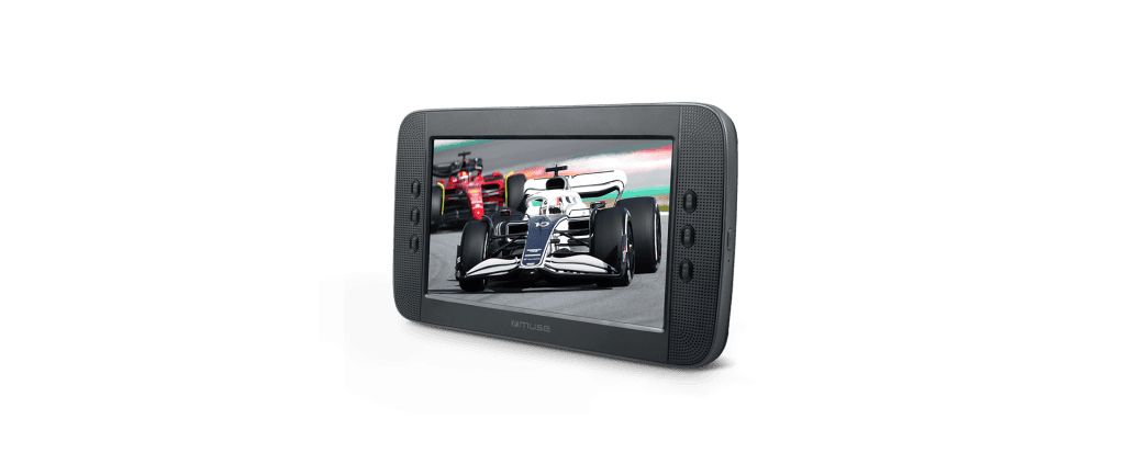 Muse M-1028 Cvb Lecteur Dvd/blu-ray Portable Lecteur Dvd Portable Dessus De Table 25,6 Cm (10.1") Noir