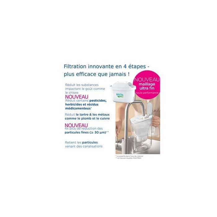 Carafe Filtrante  Aluna Calendar 2 Mois Maxtra Pro Blanche - 2,4l