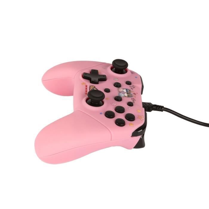 Manette Licorne Unik Be Love - Konix - Switch - Rose