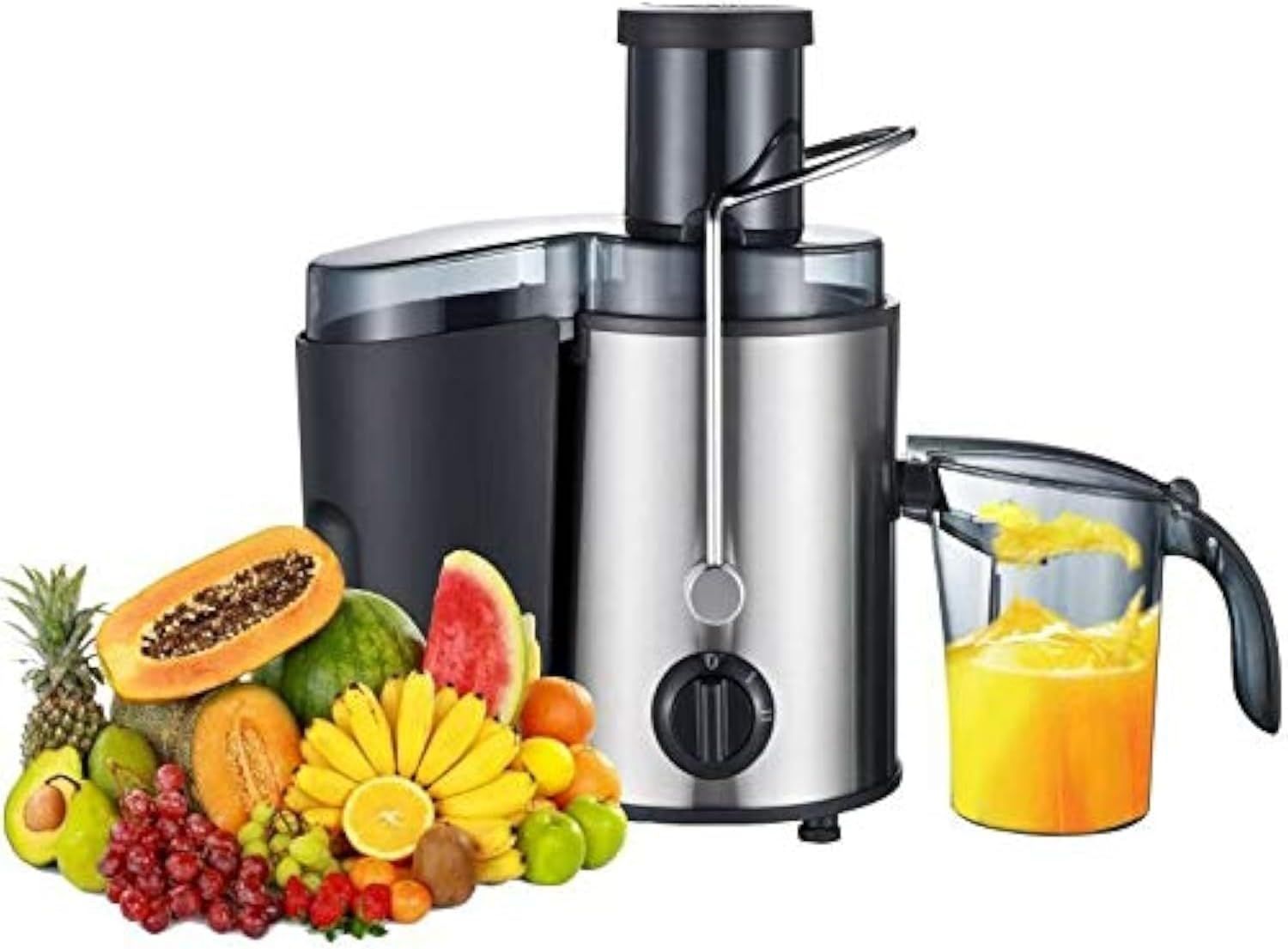 Extracteur de jus - Inox - 1 000W