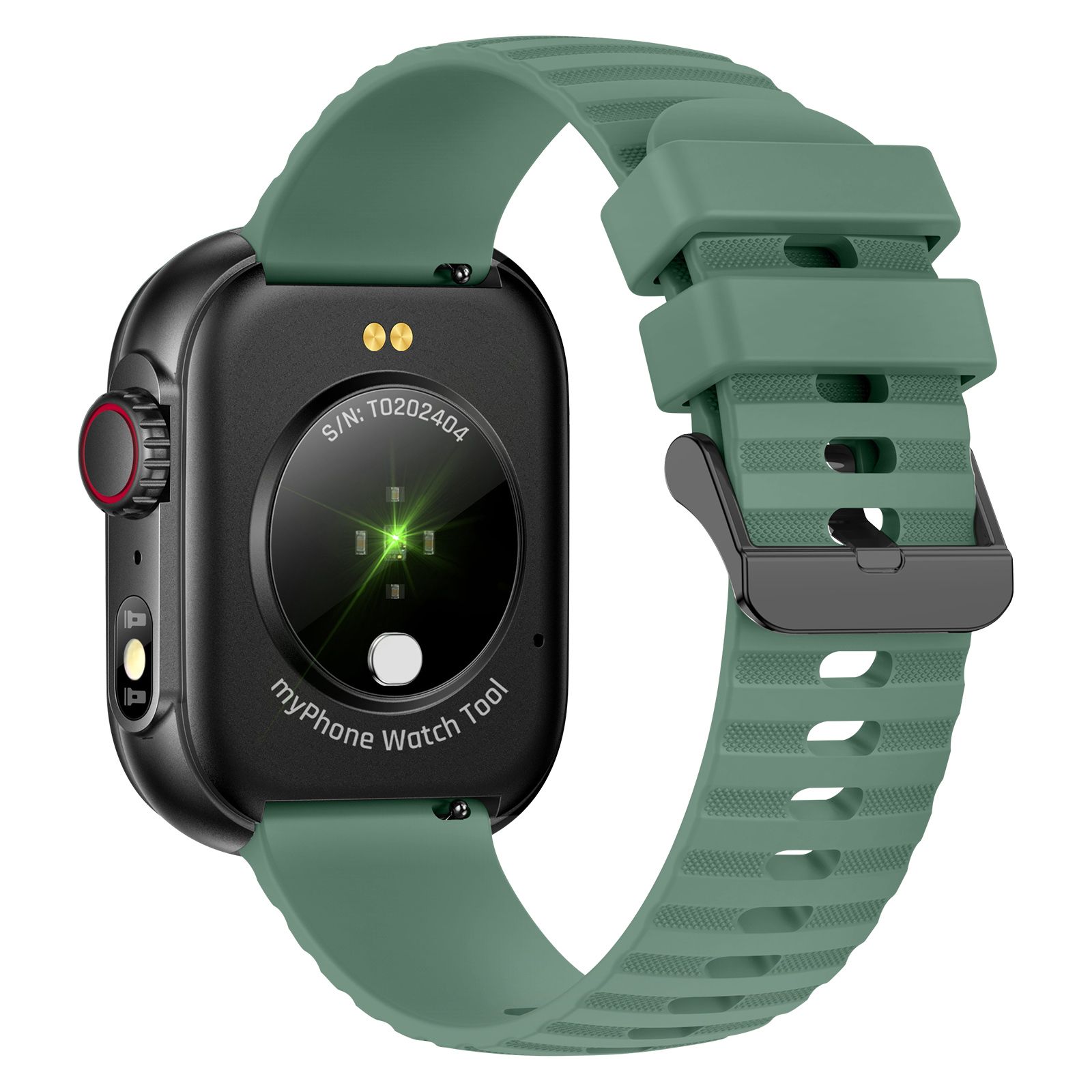 Montre Connectée Etanche Ip67 Avec Grande Autonomie Vert Myphone