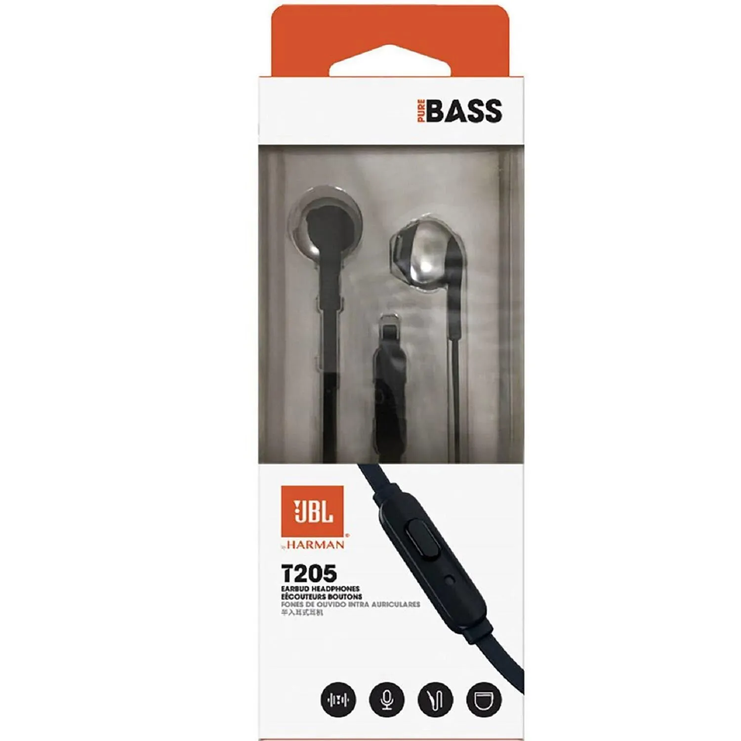 Product Image for Ecouteurs sans fil Tune 205 Noir JBL