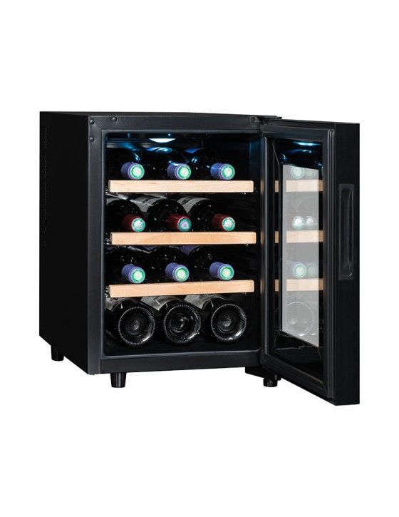 La Sommelière Ls12silence Refroidisseur À Vin Refroidisseur De Vin Thermoélectrique Pose Libre Noir 12 Bouteille(s)