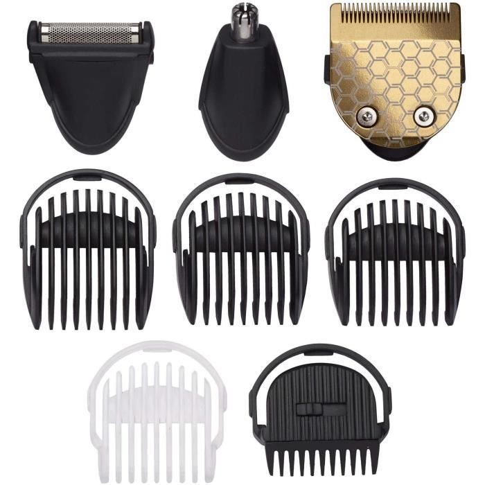 Tondeuse Multi-usages 8 En 1 Titanium - Mt726e - Sans Fil - Tondeuse Lames 34 Mm