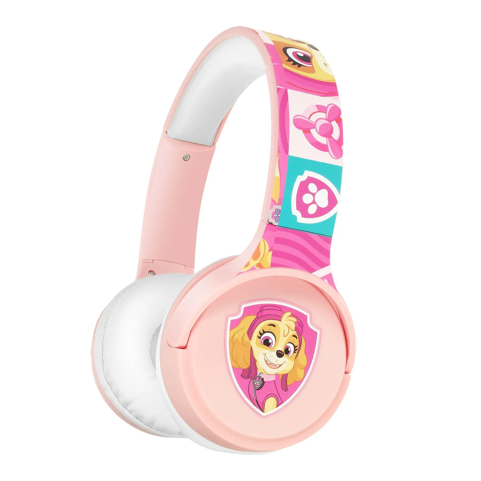 Product Image for Casque Bluetooth Enfant Motif Stella Pat Patrouille Autonomie 20h Rose Forever