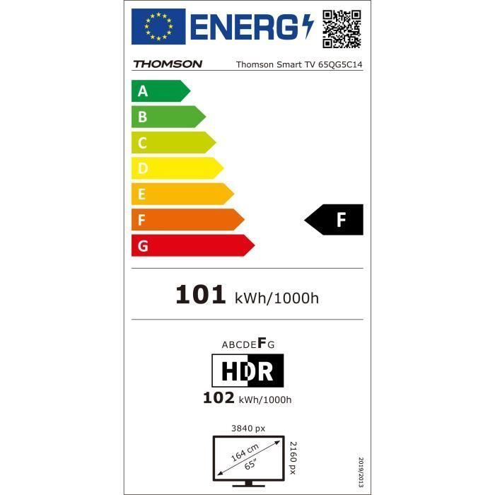 65qg5c14 - Tv Qled 65 (165 Cm) - 4k Uhd - Hdr10 - Smart Tv Android - 4xhdmi 2.1