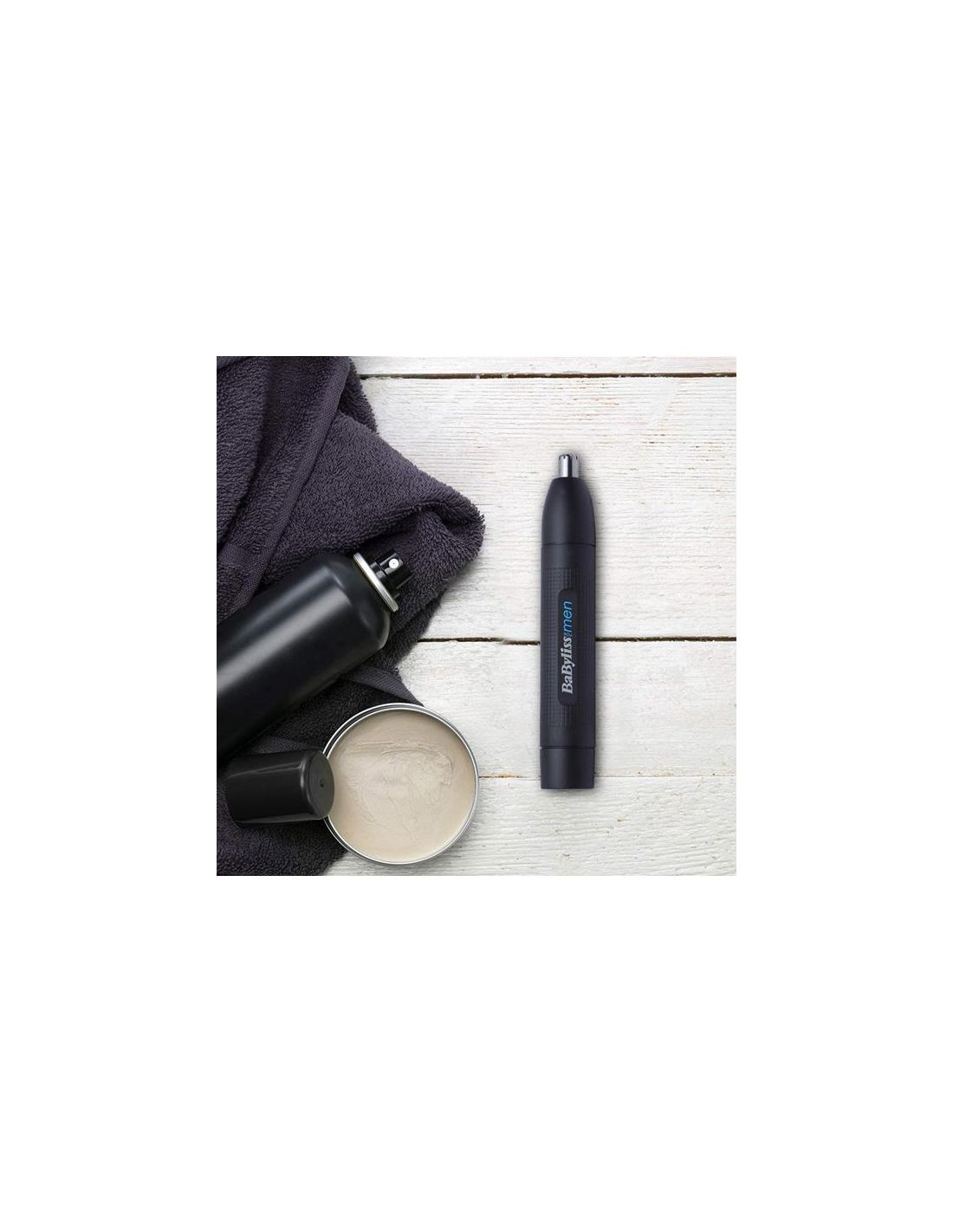 Tondeuse Nez/oreilles - Babyliss - E650e - Coupe Rapide Et Sûre - Tete Amovible Lavable Sous L'eau