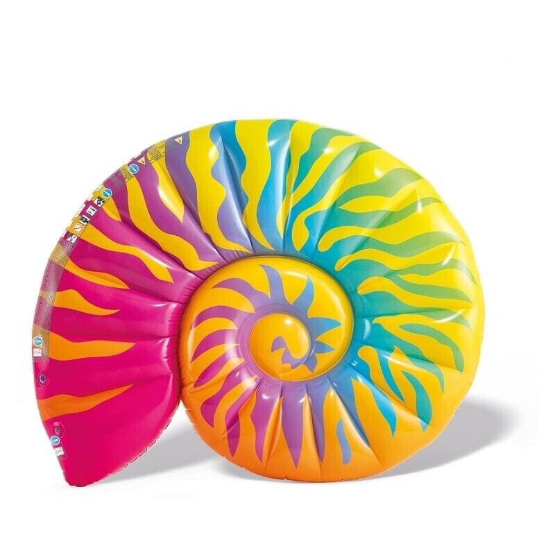 Bouée Gonflable "île Coquillage" 30cm Multicolore