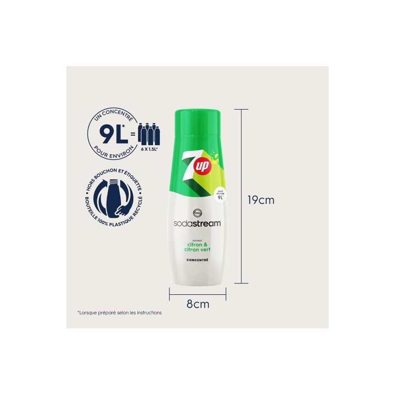 Sodastream Concentré 7up 440ml