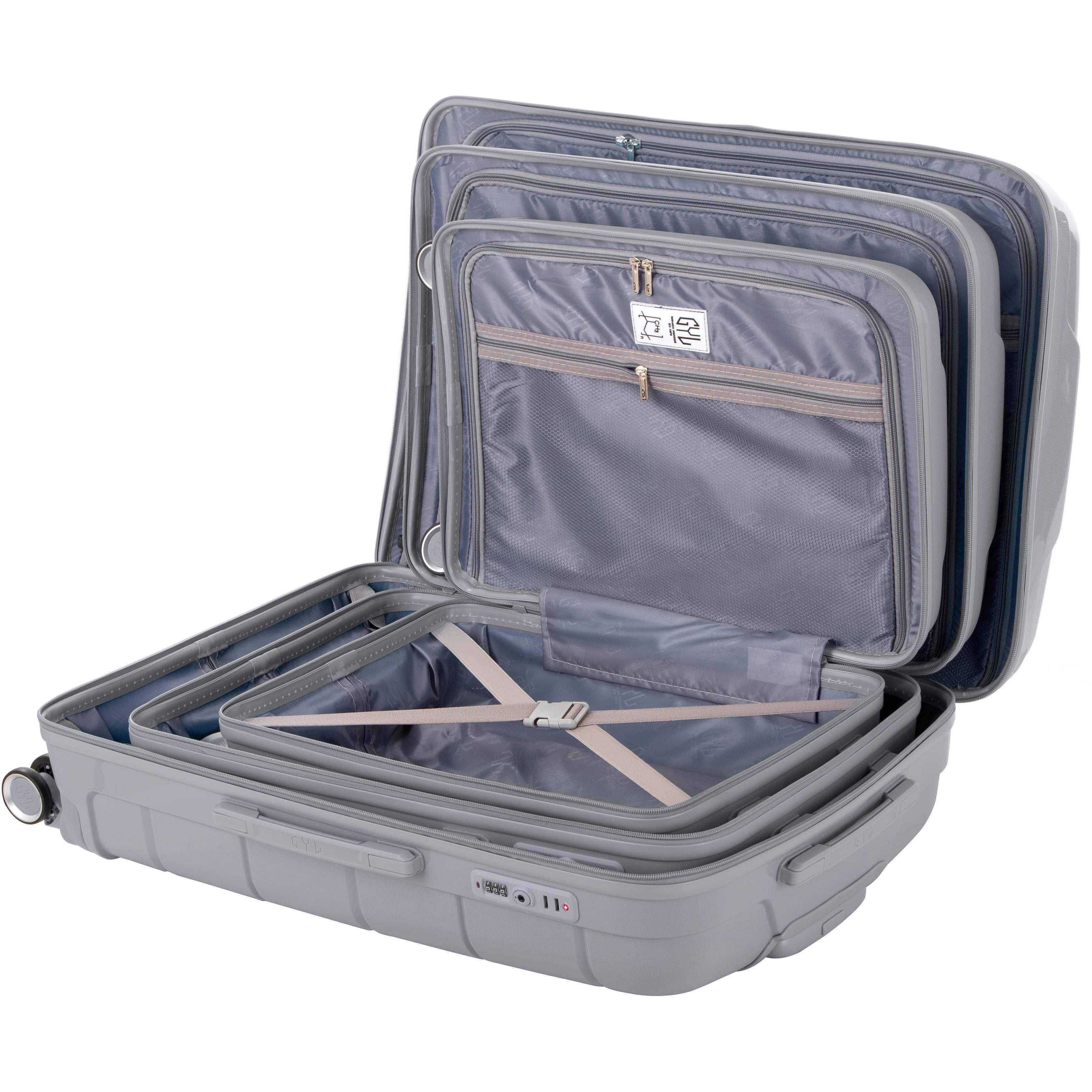 Set De 3 Valises Silver Ch3 Gylbag