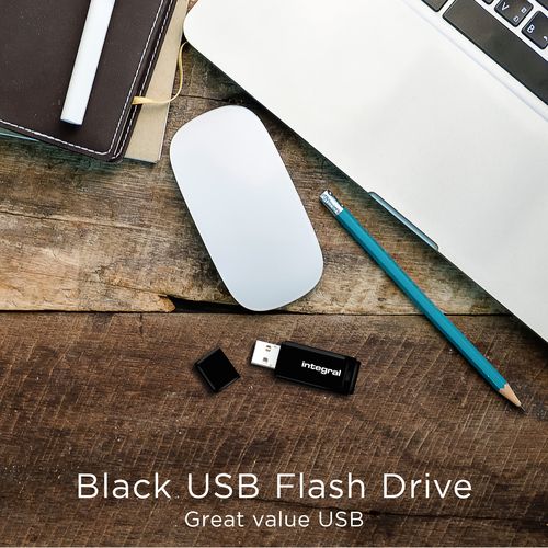 Integral Infd128gbblk Lecteur Usb Flash 128 Go Usb Type-a 2.0 Noir
