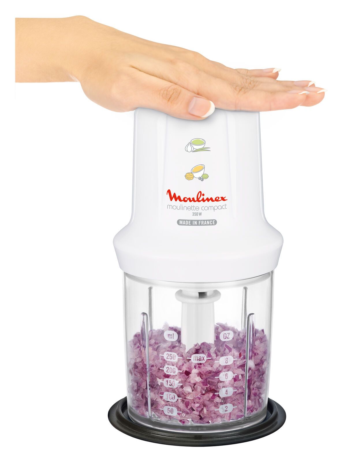 Moulinex Dj3051 Hachoir Électrique 0,25 L 350 W Blanc