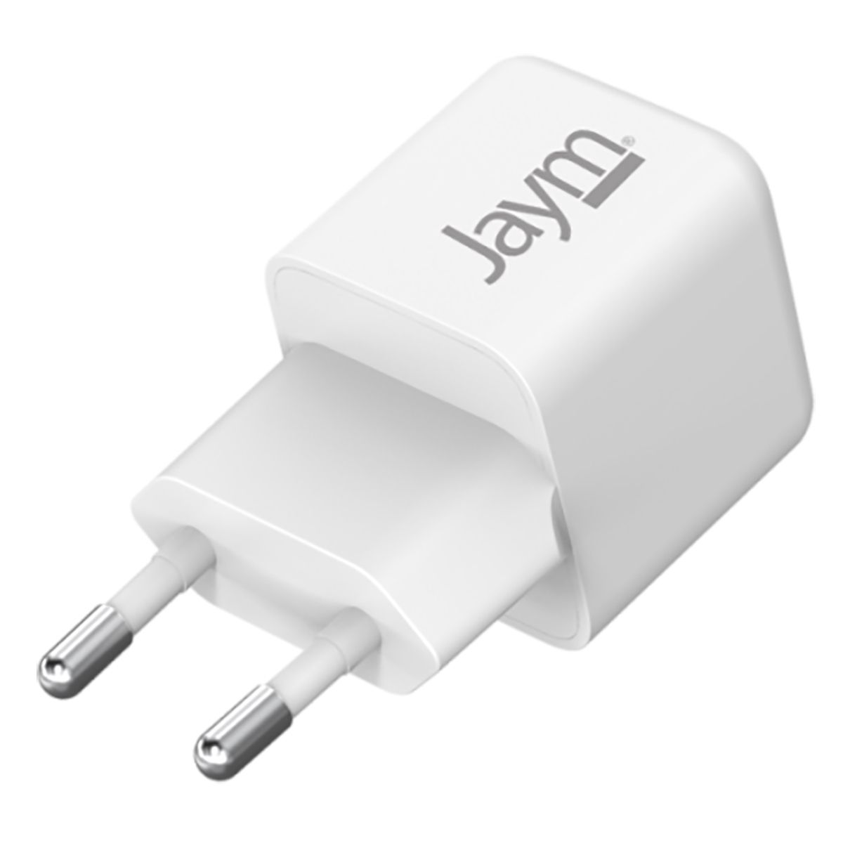 Chargeur Secteur Gan Usb-c 30w Pd Pps Compact Rapide Blanc Jaym