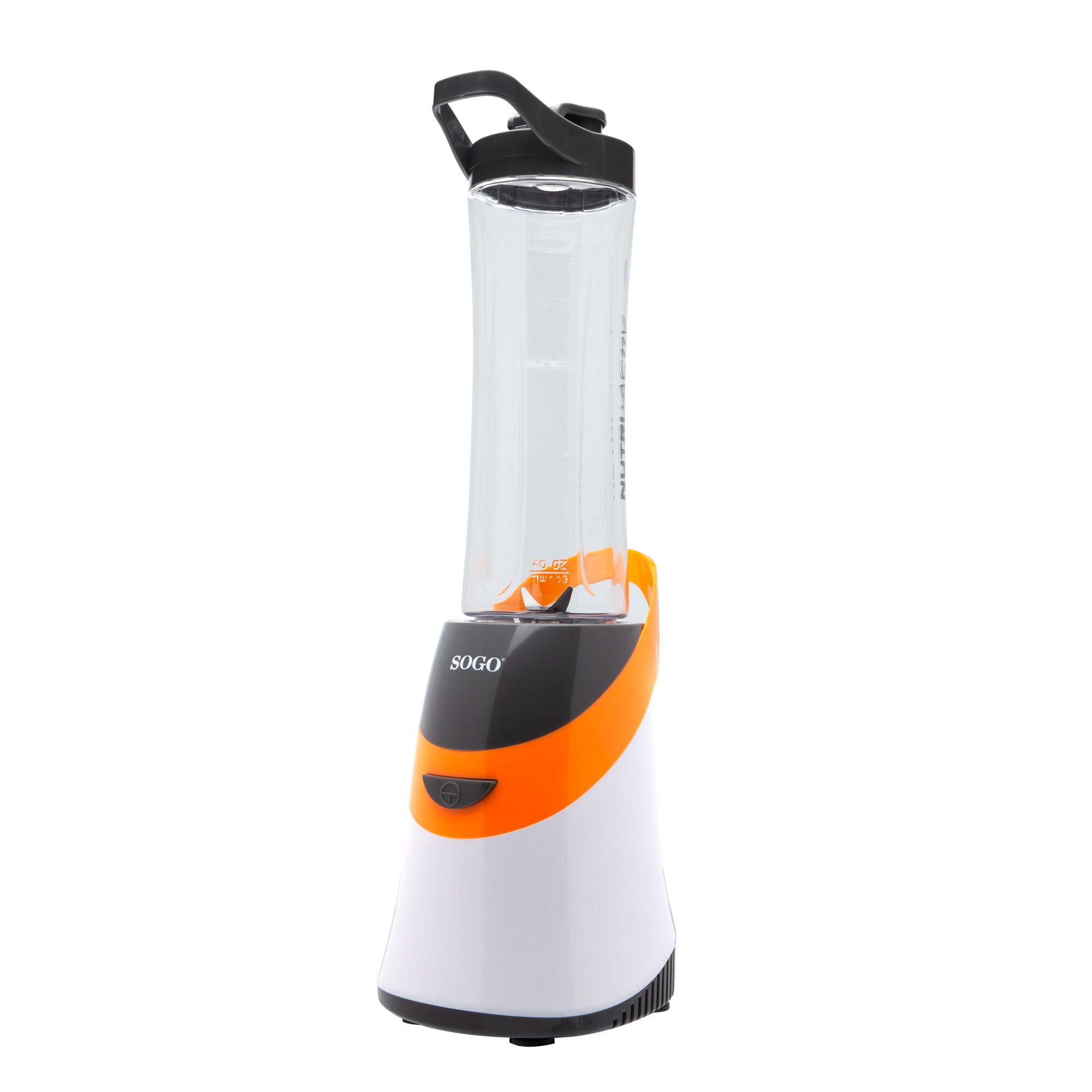 Sogo Bat-ss-5515-o Blender 0,6 L Blender Sport 350 W Noir, Orange, Blanc