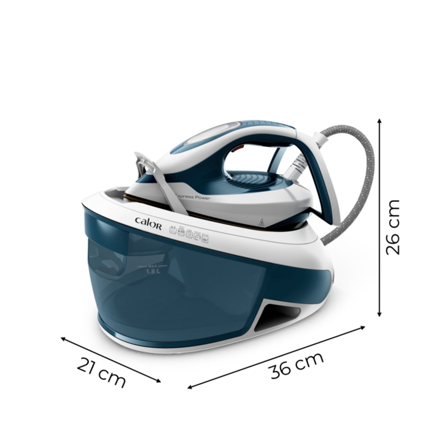 Centrale vapeur SV8111C0 - Bleu/Blanc CALOR