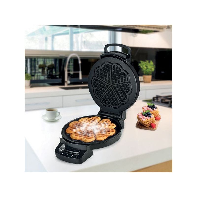 Gaufrier Speed Gaufres Cœur 1200w 8382