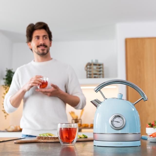 Cecotec Thermosense 420 Bouilloire 1,8 L 2200 W Bleu Clair