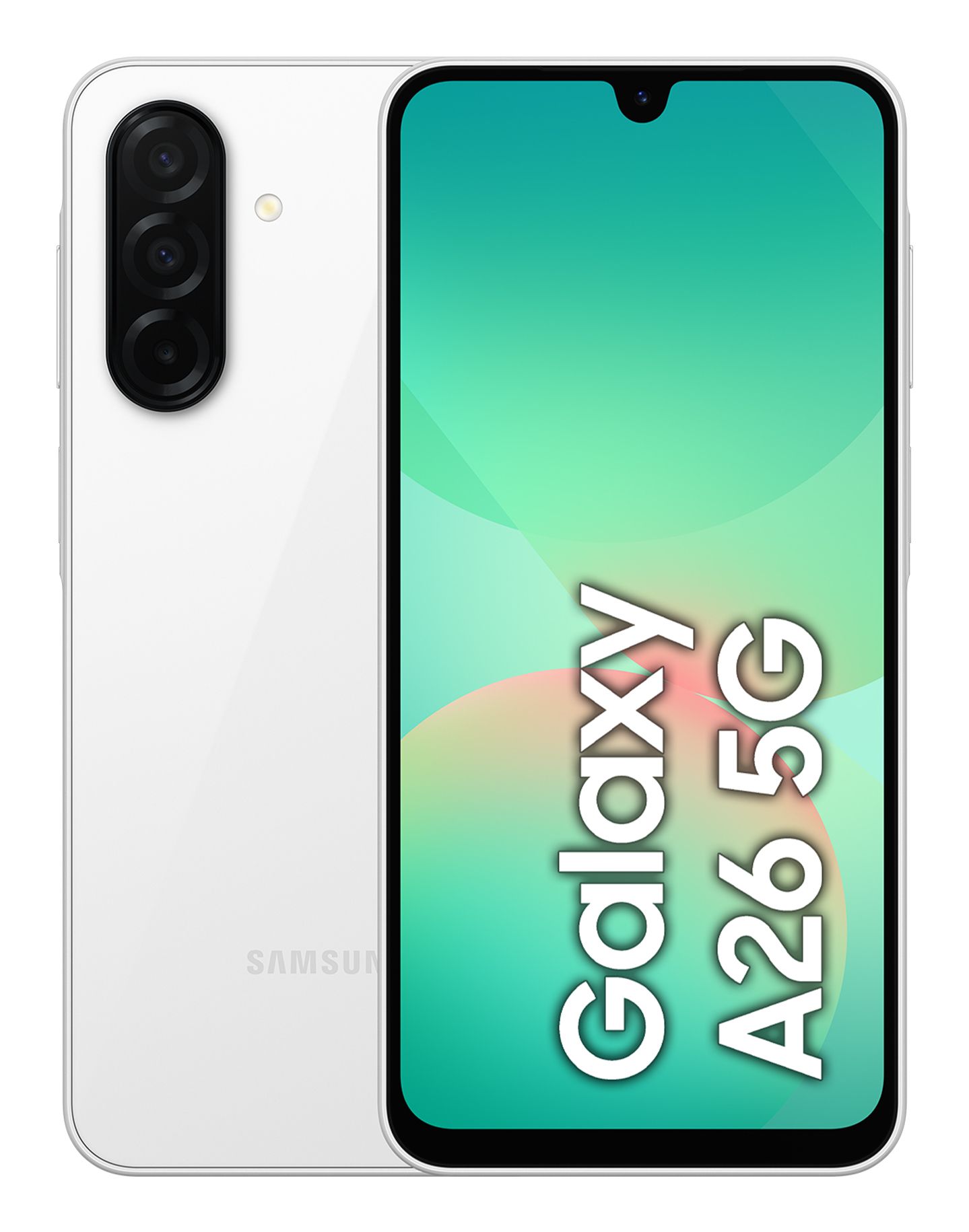 Samsung Galaxy A26 17 Cm (6.7") Double Sim Hybride Android 15 5g Usb Type-c 6 Go 128 Go 5000 Mah Blanc