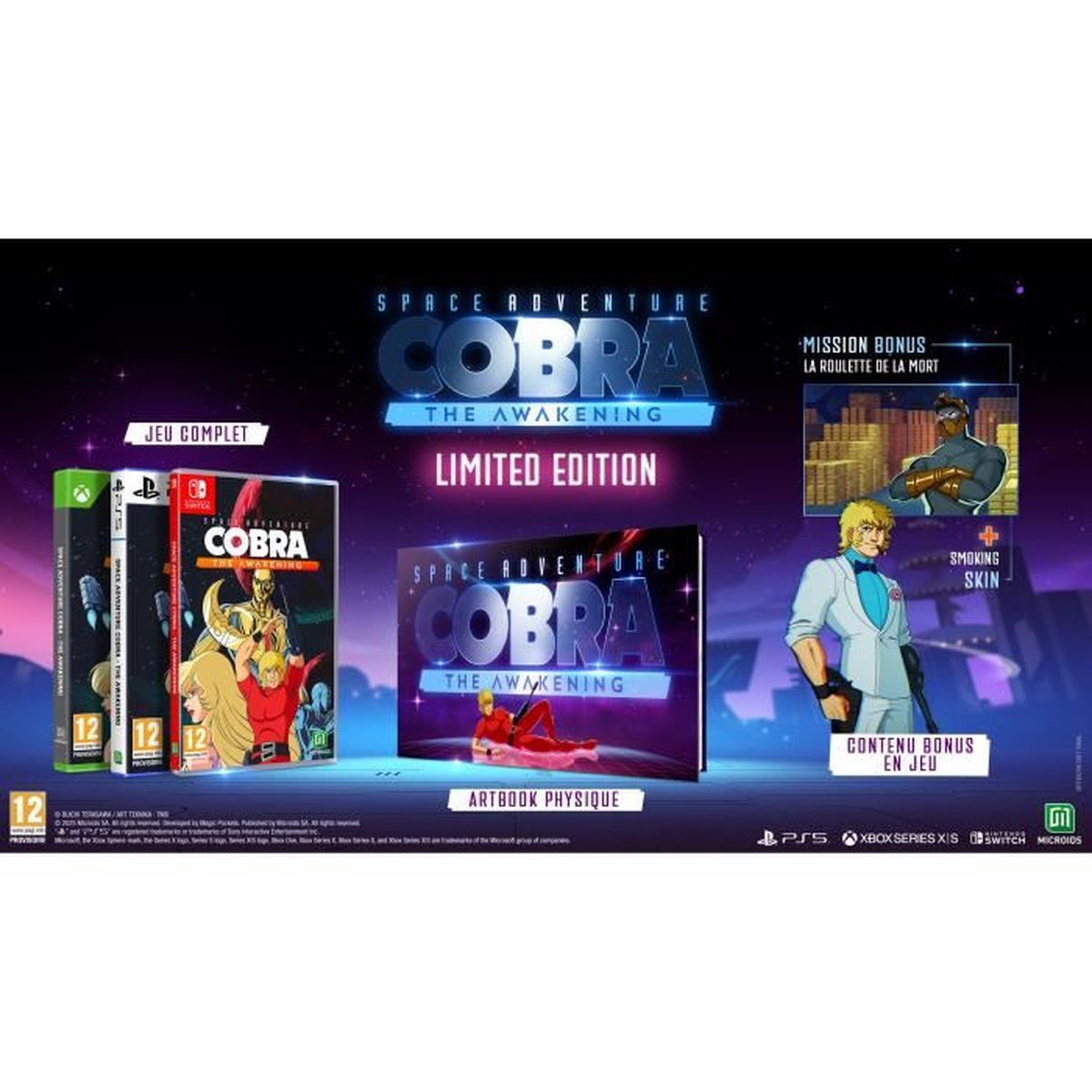 Space Adventure Cobra The Awakening - Jeu Nintendo Switch - Edition Limitée
