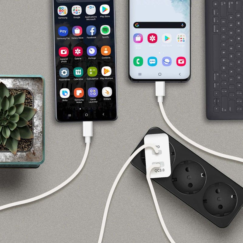 Chargeur Secteur Akashi Altacqc38wh