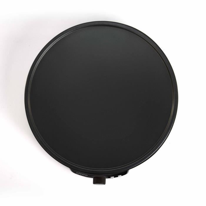 Livoo Dop196 Crepiere 30cm 1000w - Noir