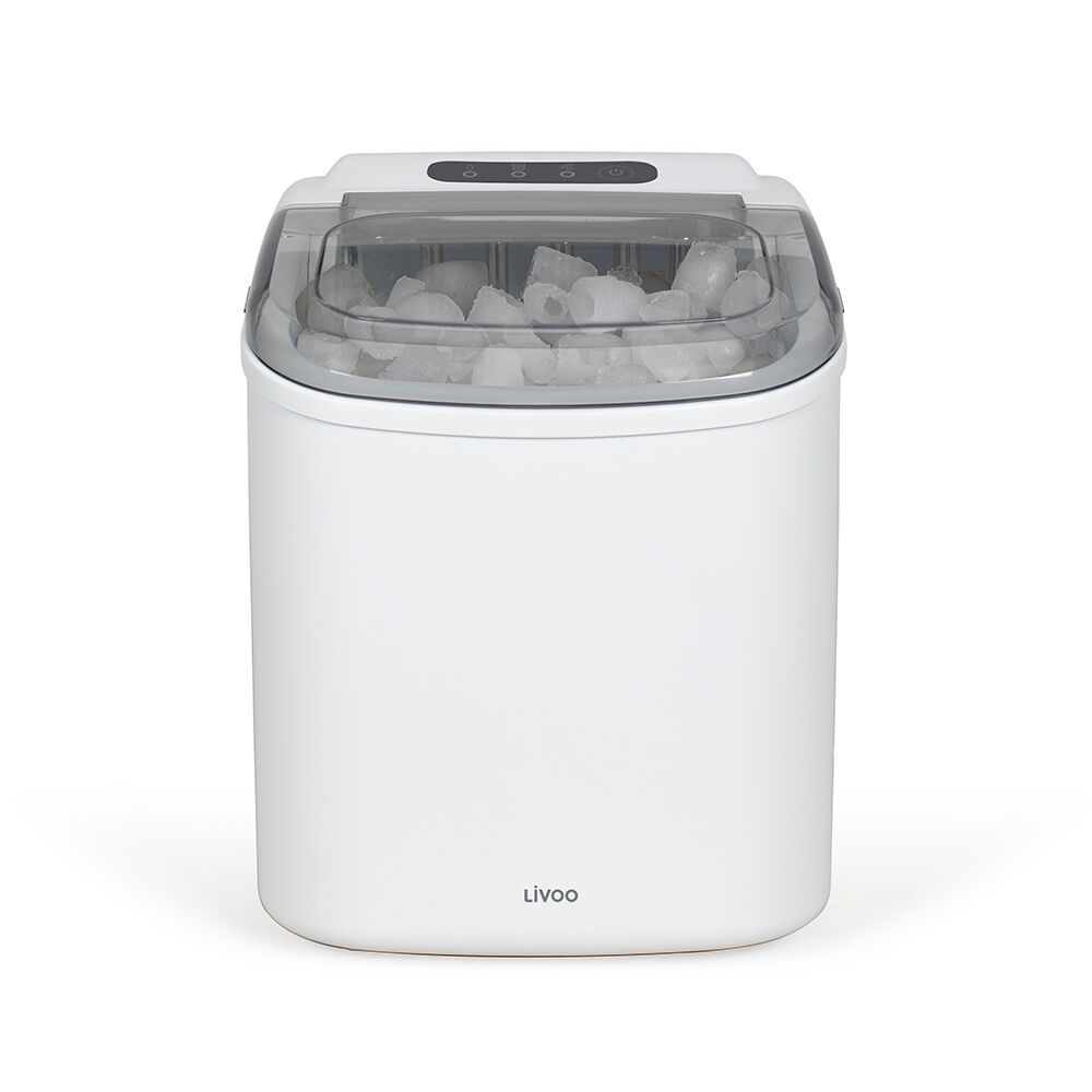 Machine À Glaçons 150w 12kg/24h Blanc Livoo Dom484