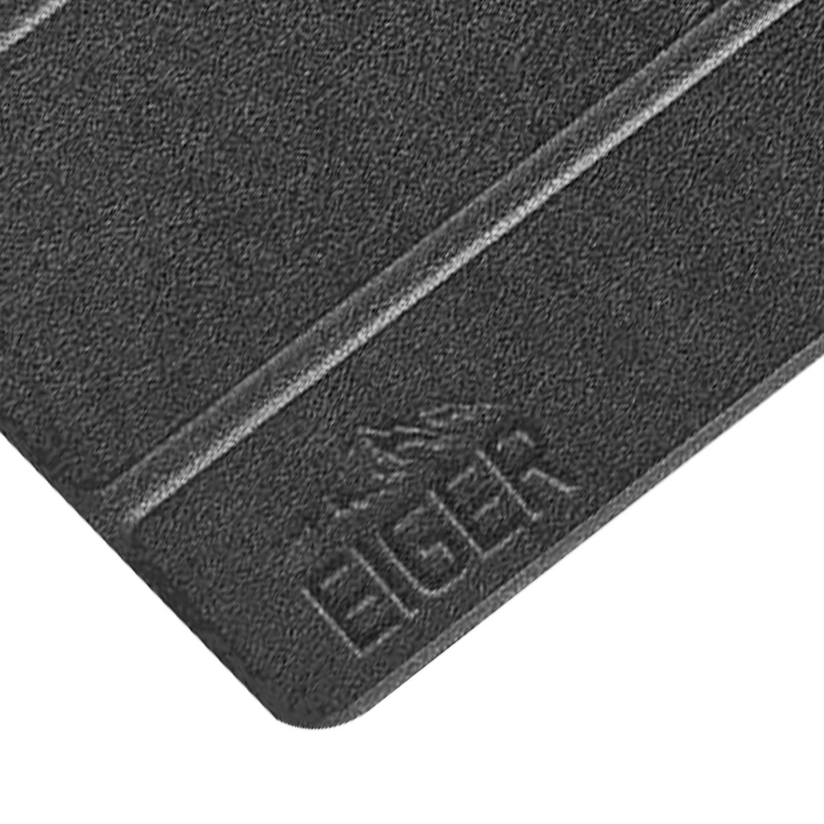 Étui Pour Galaxy Tab A9 Plus Folio Renforcé À Fonction Support Magnétique Noir Eiger