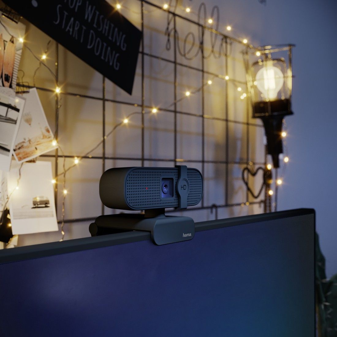 Hama C-400 Webcam 2 Mp 1920 X 1080 Pixels Usb 2.0 Noir