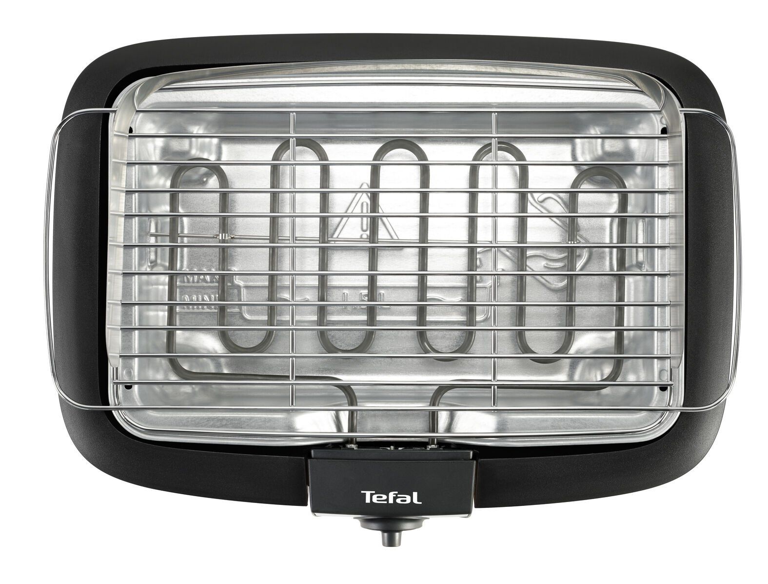 Barbecue Electrique Table Horizontal Tefal Acier Noir 34.9 X 46.6 X 10.6 Cm