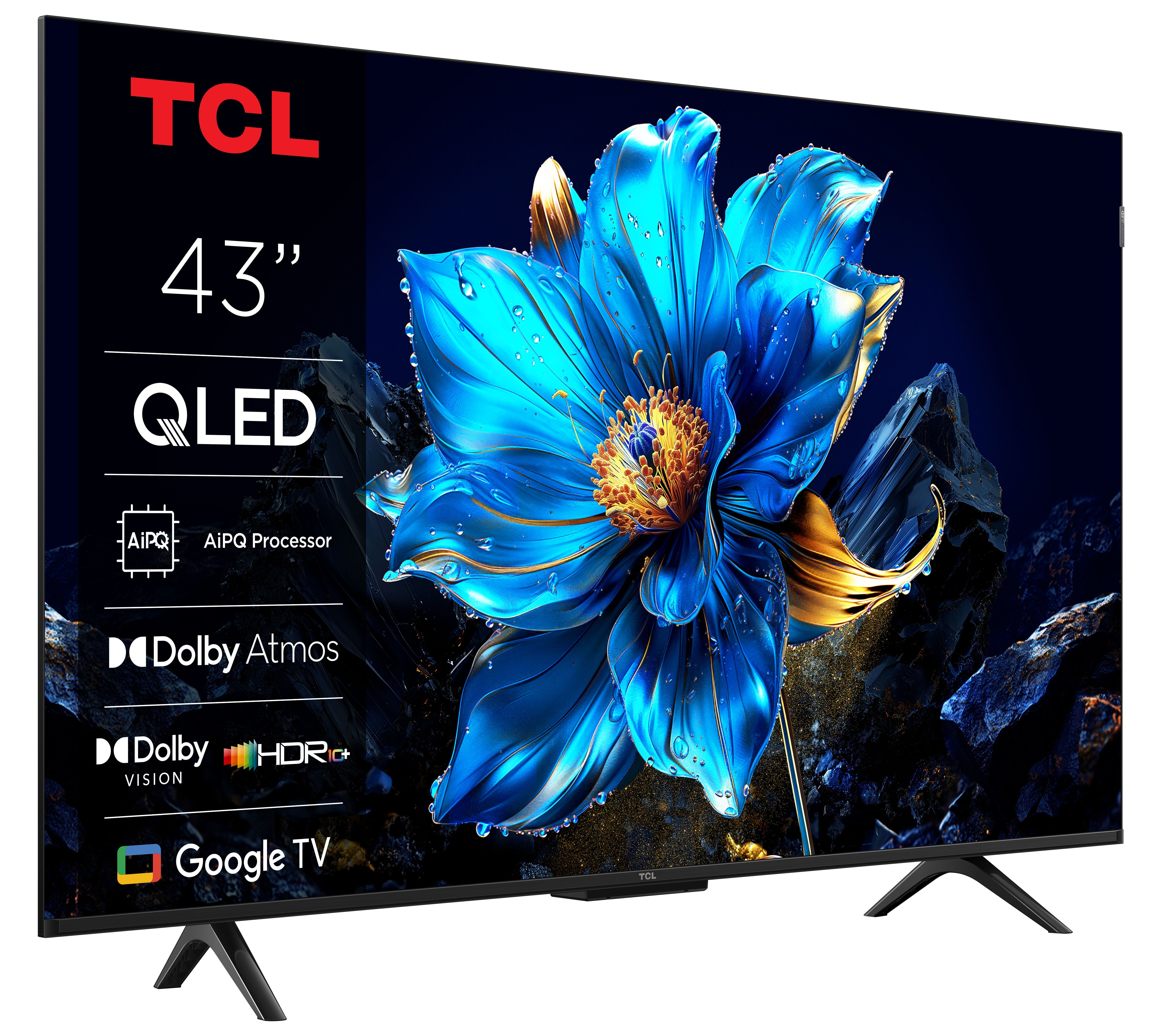 TV QLED 4K 43'' (109,2 cm) 43P7K TCL