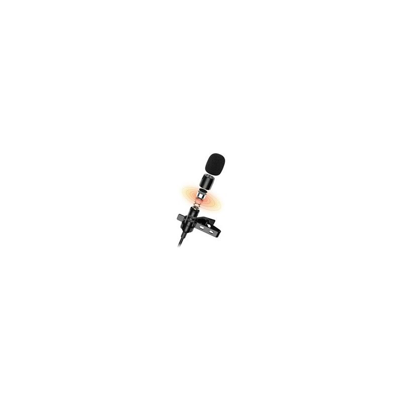 Microphone Tnb Influence Cravate Filaire Usb C 2m Noir