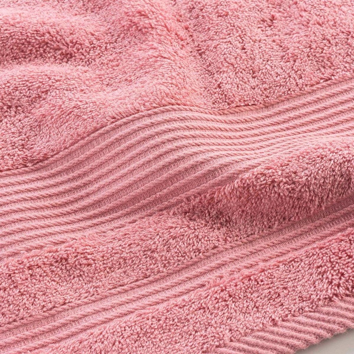 Drap De Douche "tendresse" 70x130cm Bois De Rose