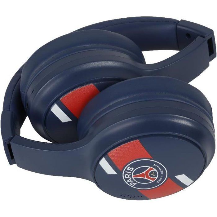 Casque Audio - Sans Fil - Psg - Bluetooth 5.3 Pc, Smartphones, Tablettes - Microphone - Autonomie 25 H - Câble 3,5 Mm -