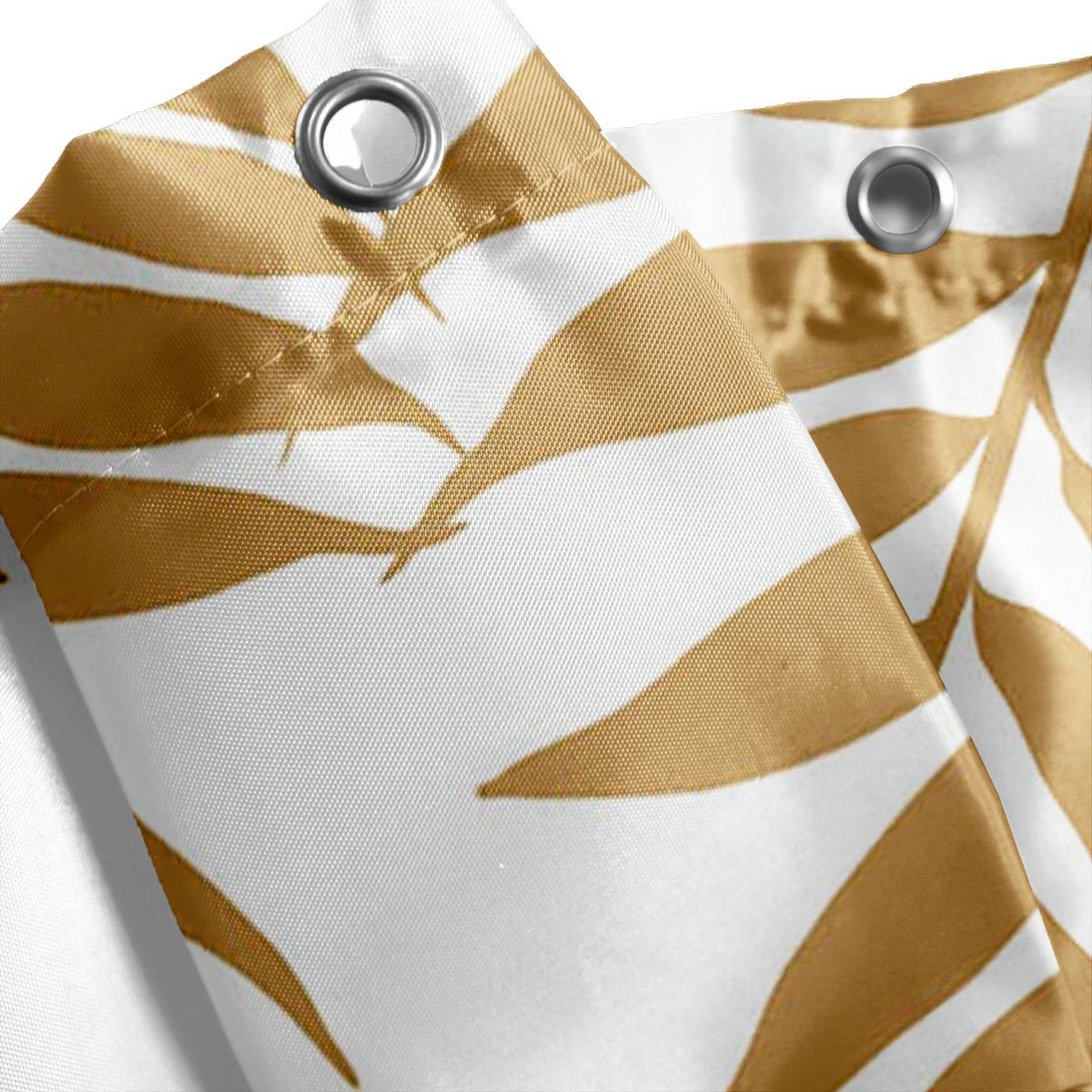 Rideau De Douche "kelly" 180x200cm Blanc