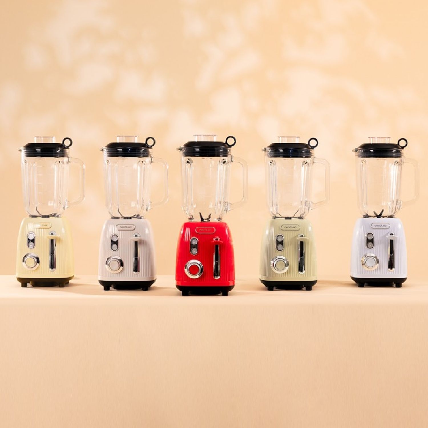 Cecotec Mixeur-blender Power Black Titanium Retroyellow