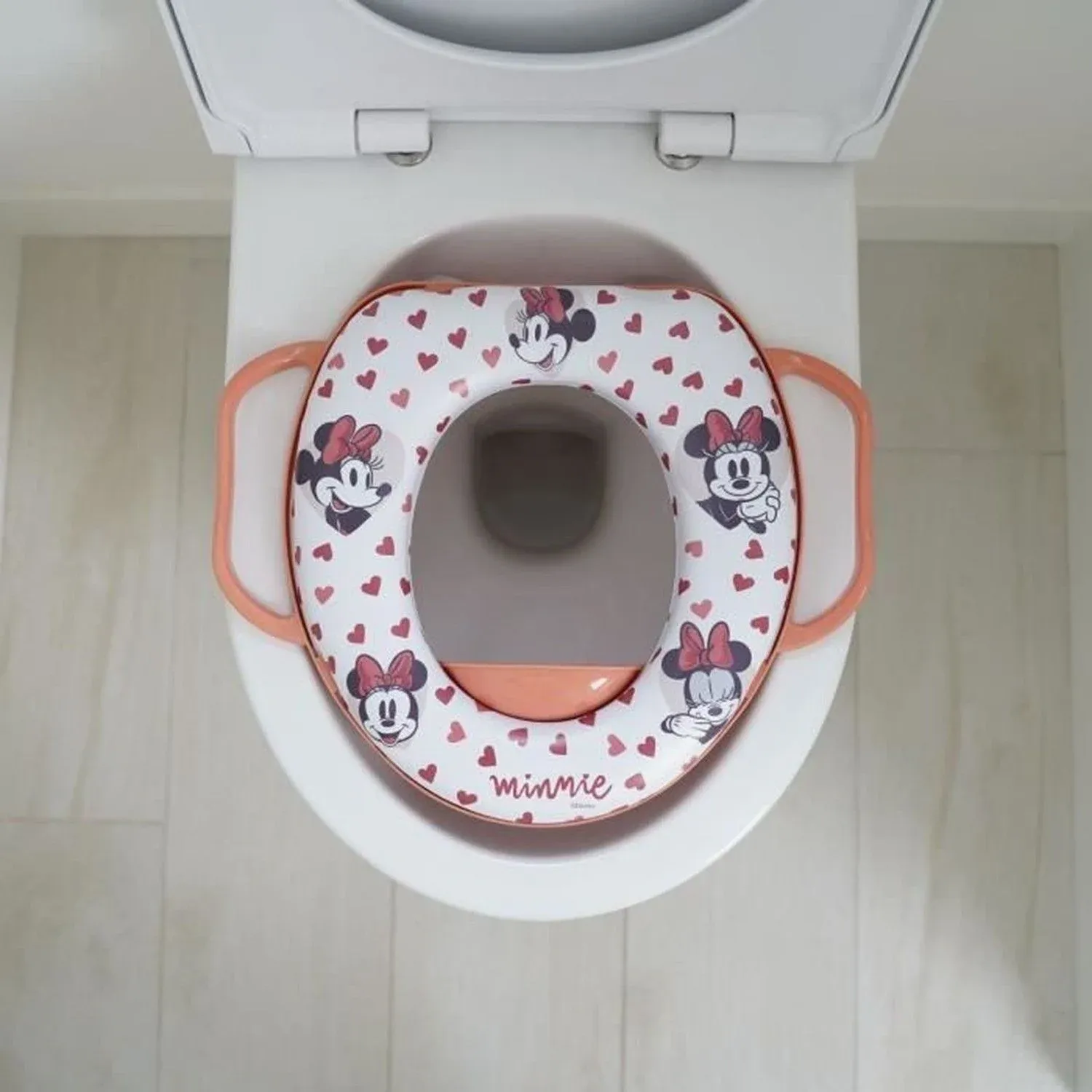 Reducteur Wc Confort Avec Poignees Minnie