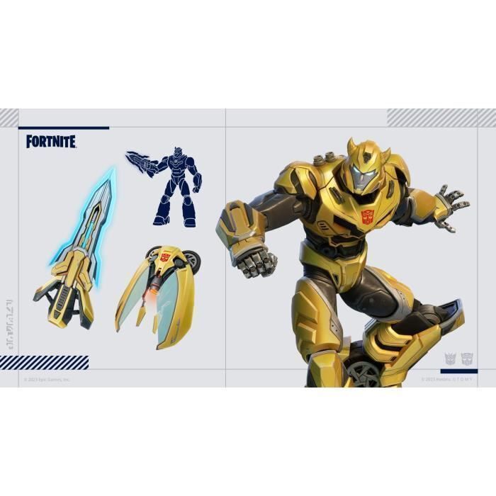 Fortnite Pack Transformers - Jeu Ps5