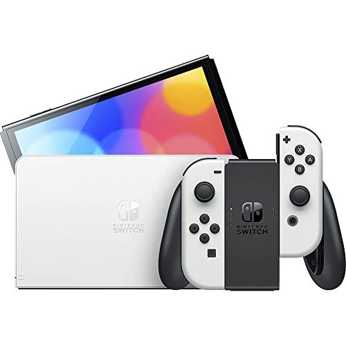 Nintendo Switch OLED 64 Go (Joy-Con blanc).