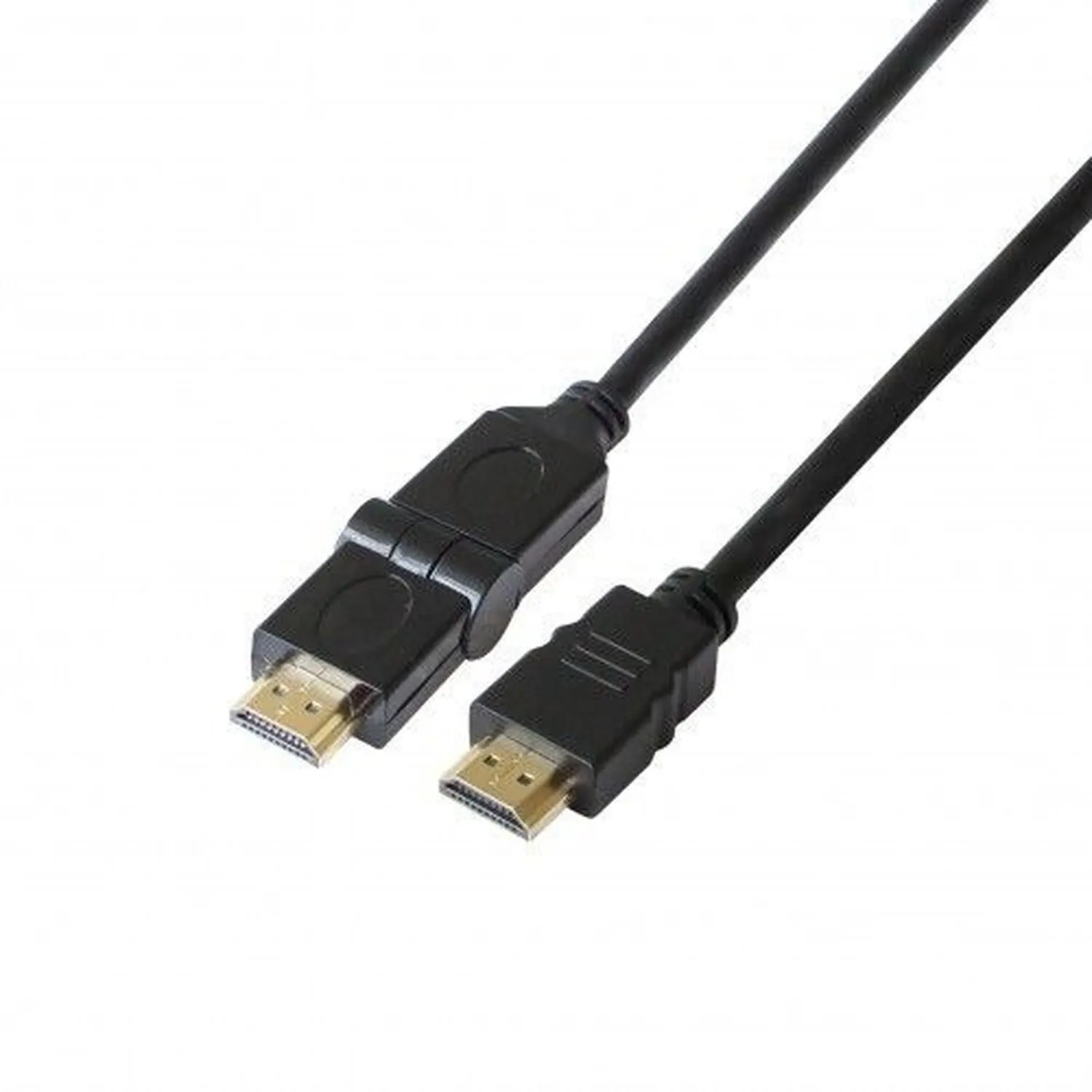 Product Image for Câble HDMI 180° tournant   PSDAV11 - Noir POSS