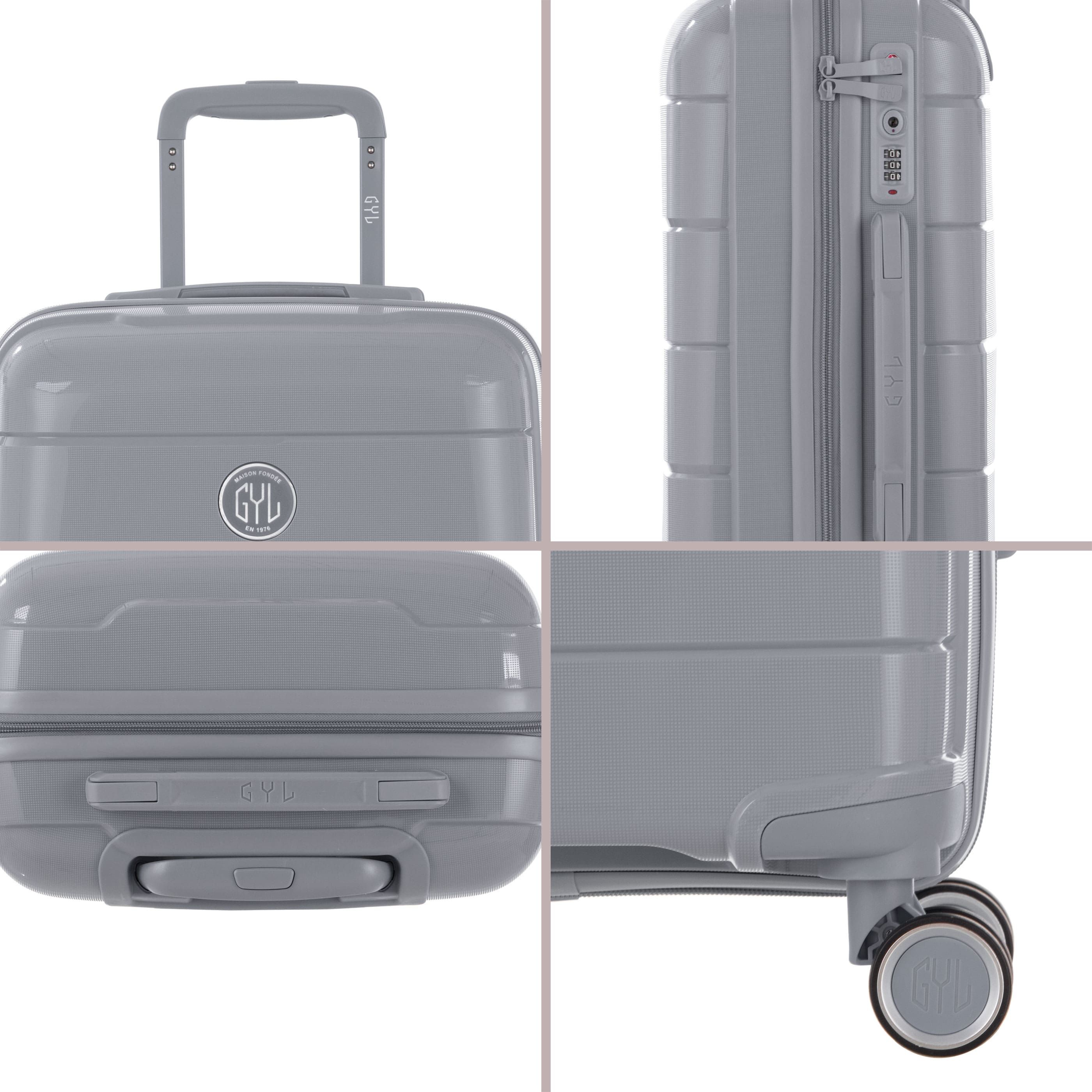 Set De 3 Valises Silver Ch3 Gylbag