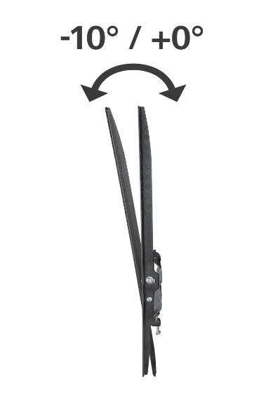 Hama 00220810 Support Pour Téléviseur 165,1 Cm (65") Noir