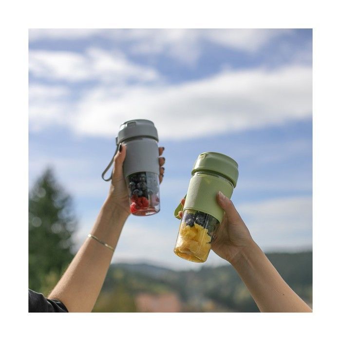 Blender Portable - Dop248m - Vert Matcha Et Transparent