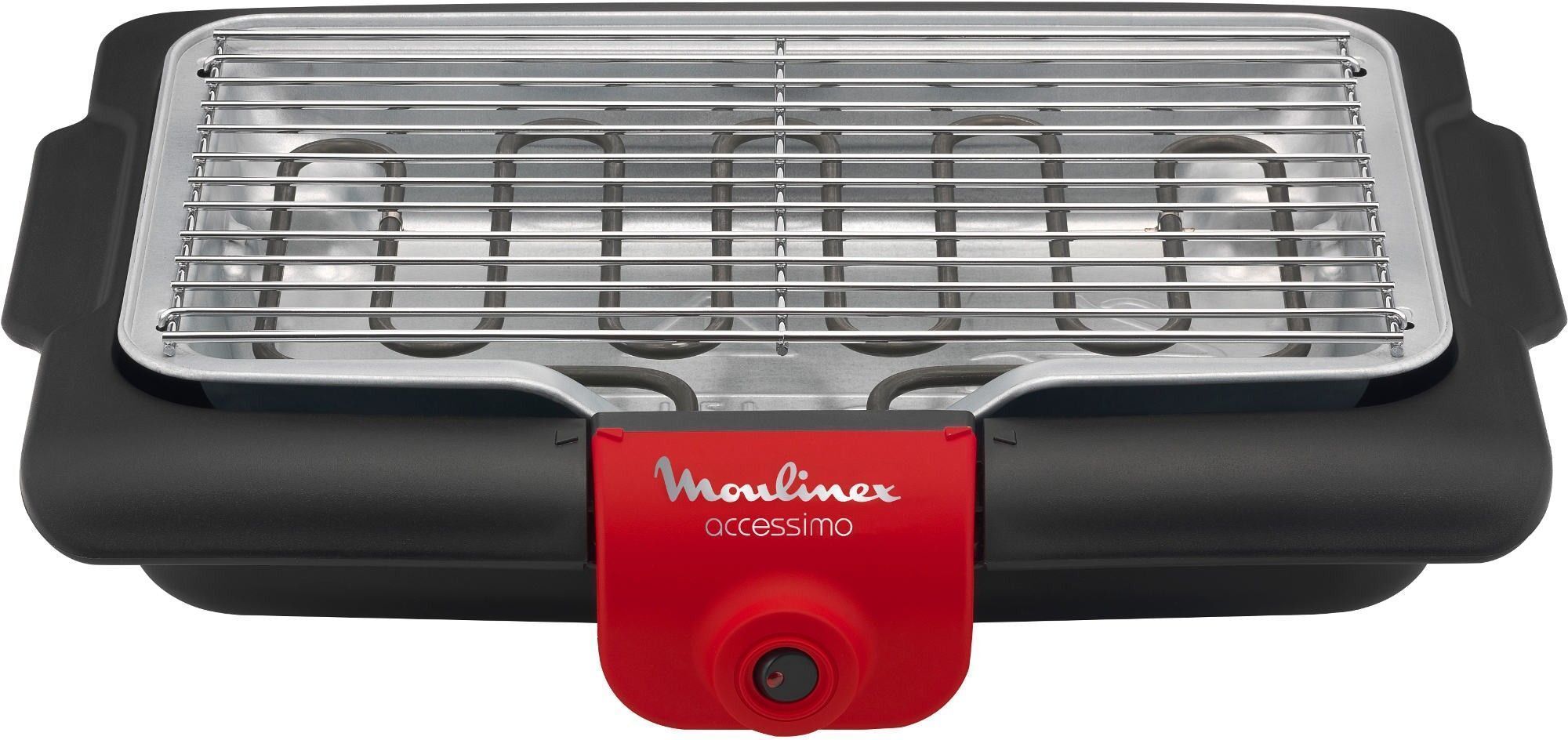 Barbecue Électrique Entièrement Démontable Moulinex Bg 134812