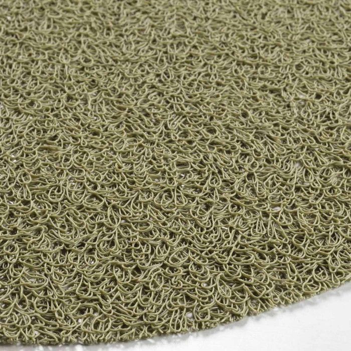 Set De Table Rond "tortilla" 38cm Vert Clair