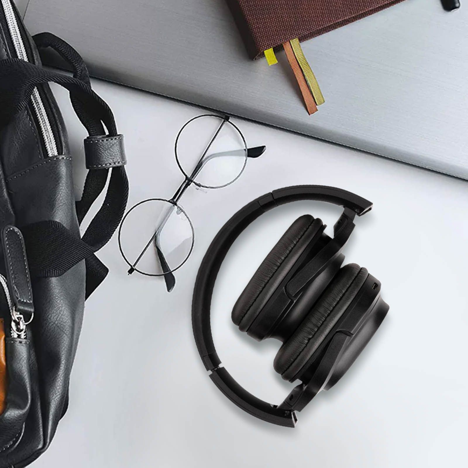 Casque Eco Sans Fil Bluetooth 5.0 Noir