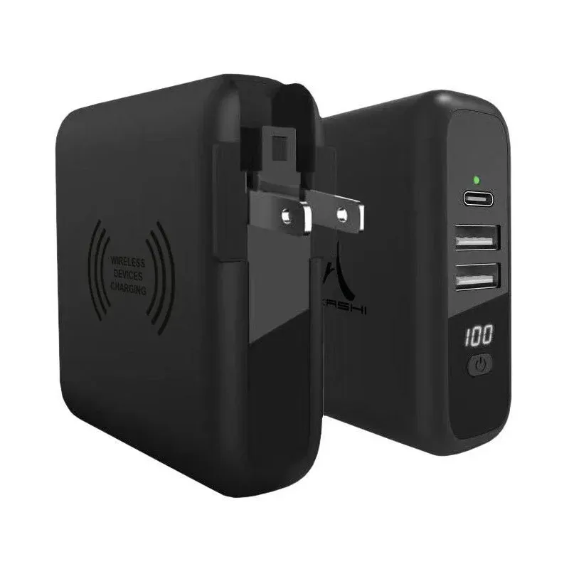 Chargeur De Voyage 3 En 1 Akashi Altacuvwirl 3 Usb
