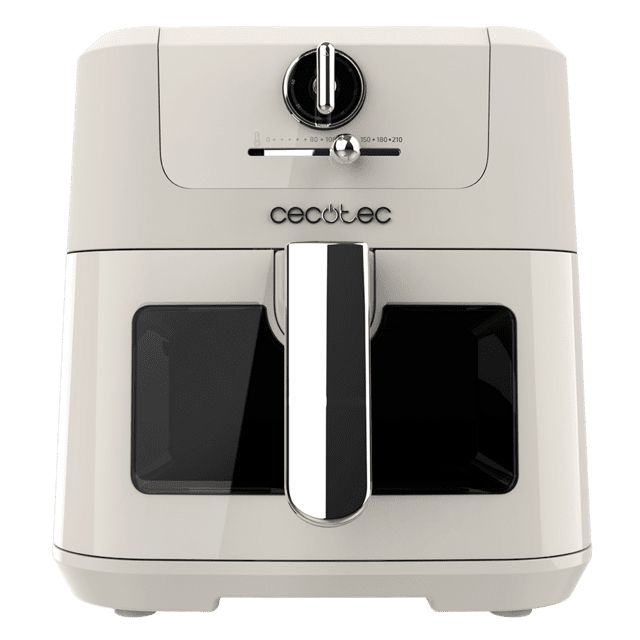 Cecotec Antique 5000 Window Unique 5 L Autonome 1500 W Friteuse D’air Chaud Blanc
