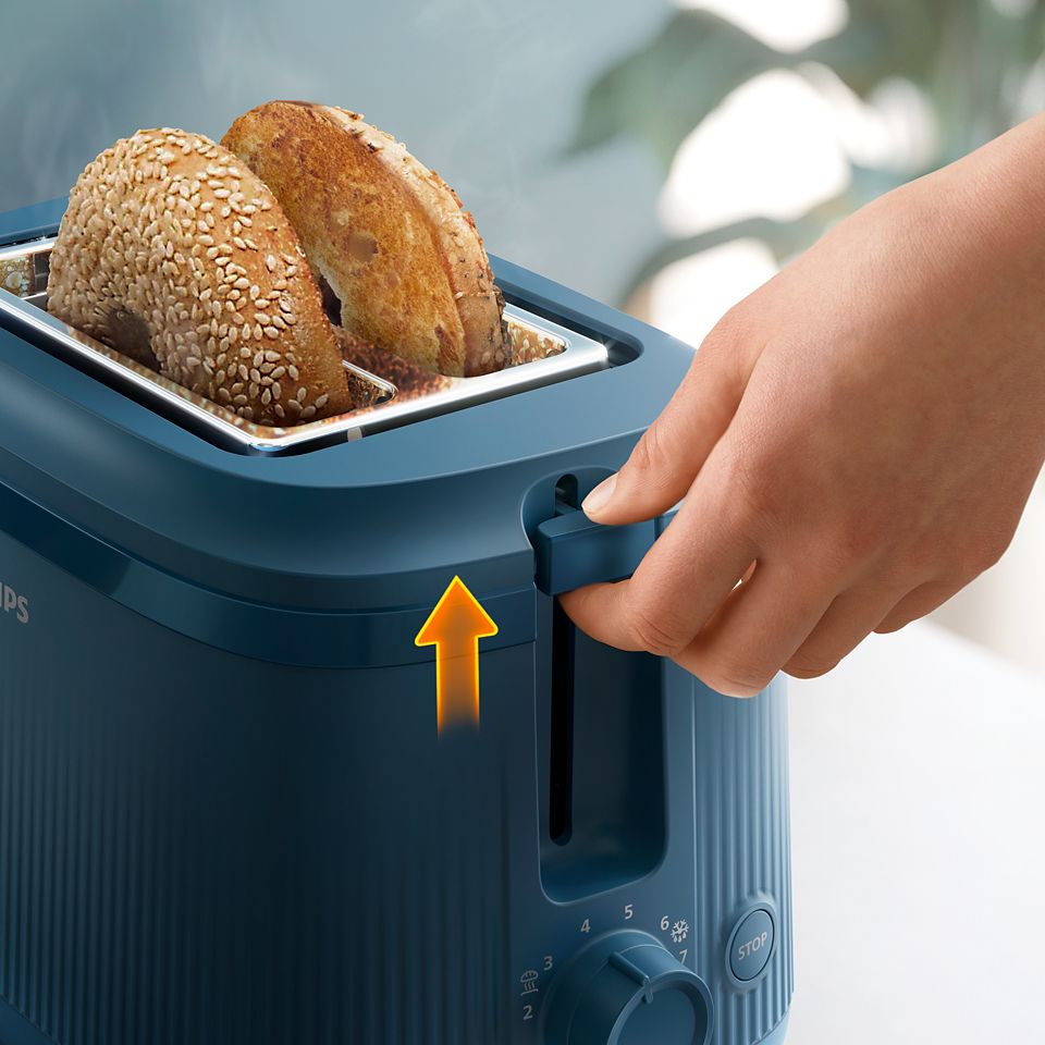 Grille Pain Philips Hd2511 70 2 Fentes Xl 900w Bleu